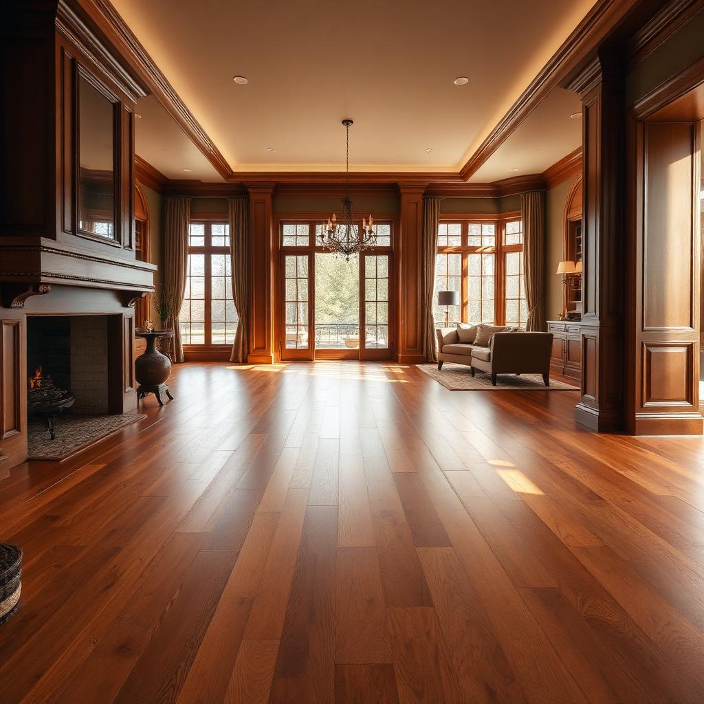 Hardwood flooring installation