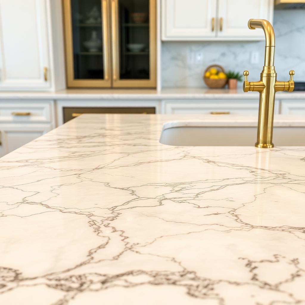 Marble countertop